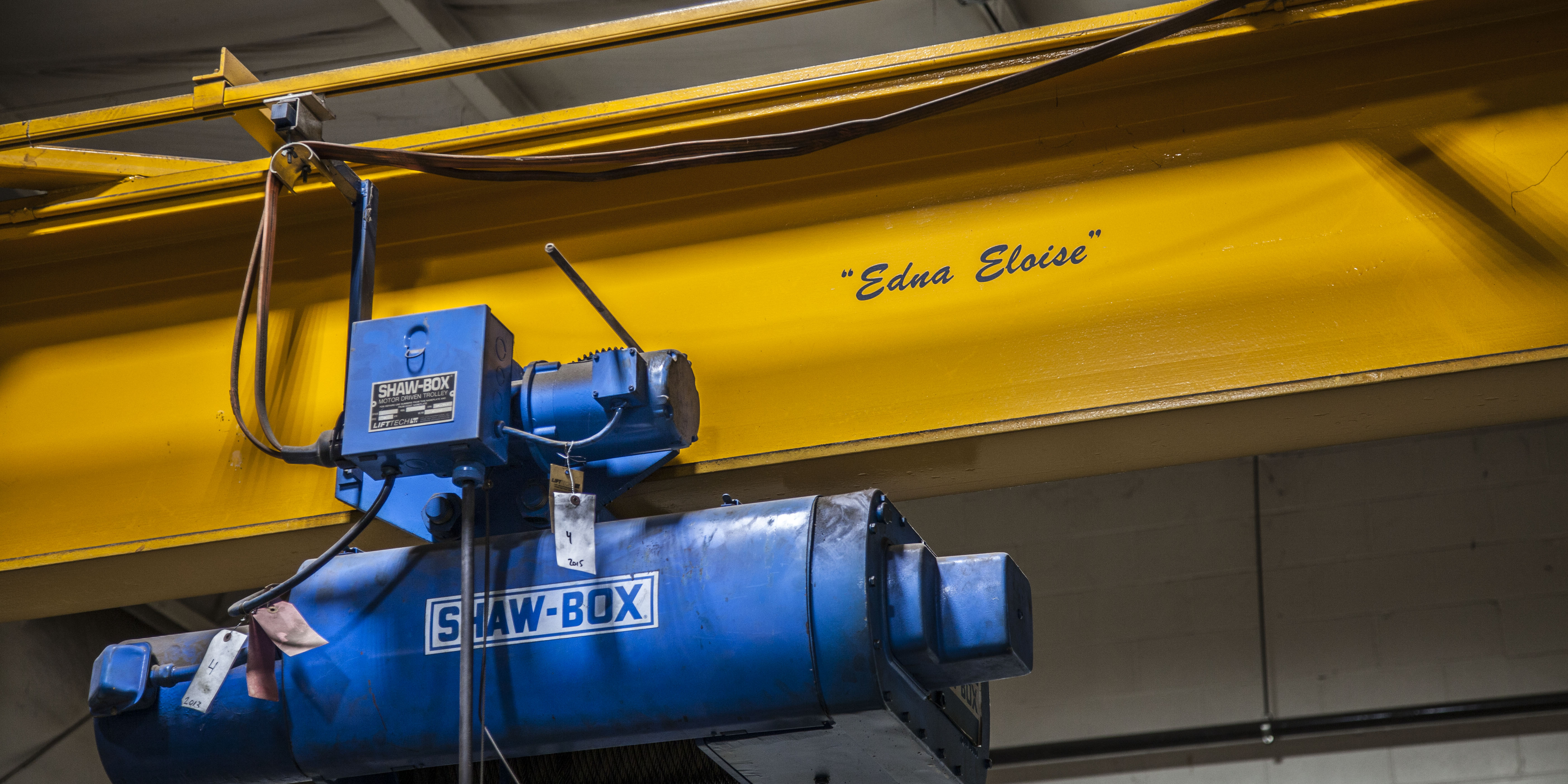 Crane named after Edna